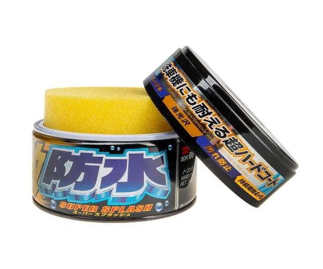 Синтетичний твердий віск SOFT99 Water Block Wax Black для темних авто 300 г Чортків - фото 2