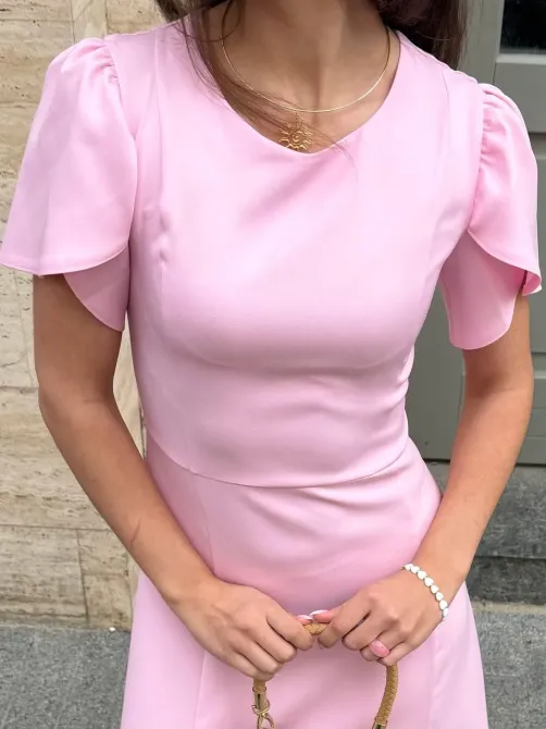 Стильне жіноче плаття з відрізною талією та спідницею сонце-кльош. Одеса - фото 17