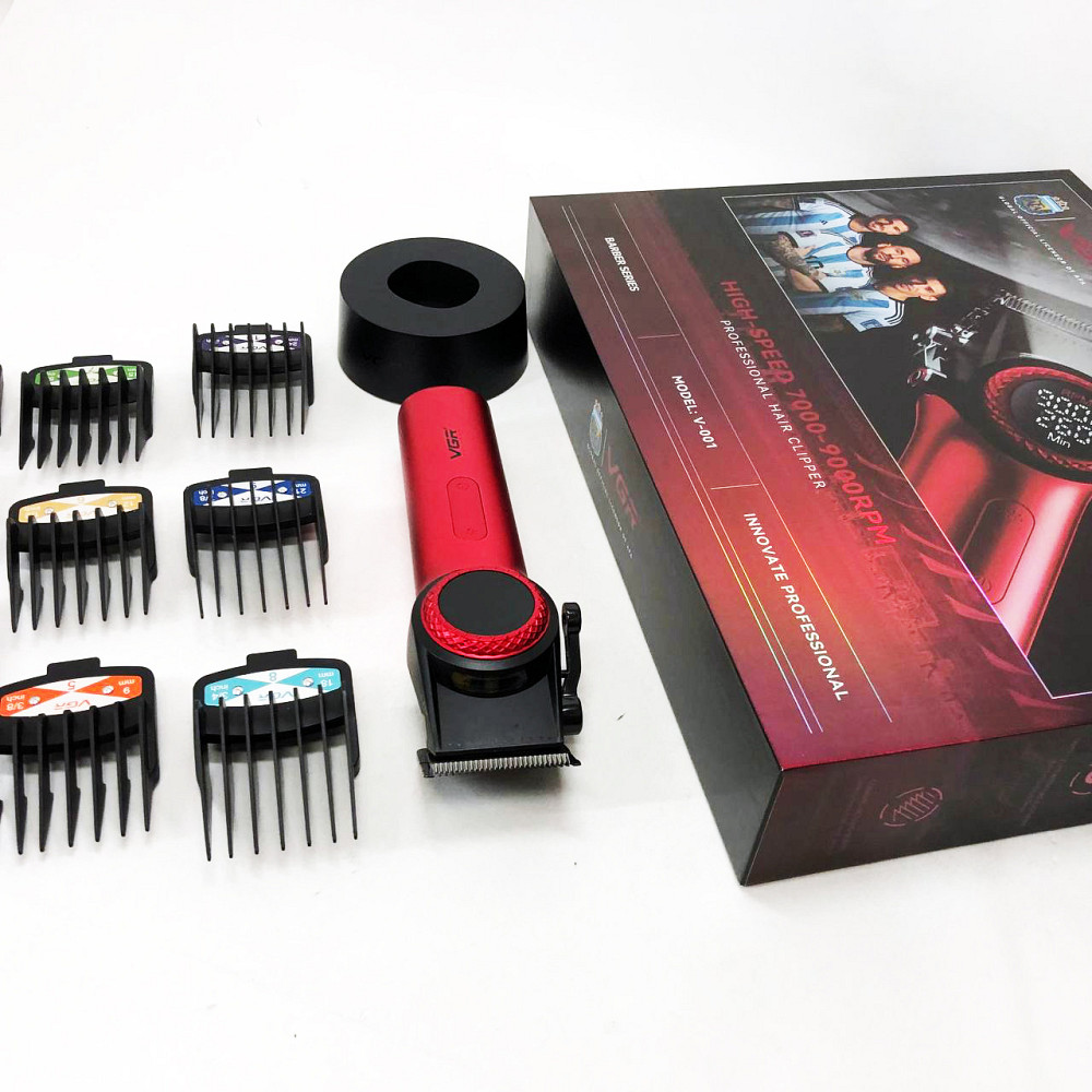 Многофункциональный триммер для стрижки волос и бороды, Профессиональный беспроводной триммер DY-69 Львов - изображение 1