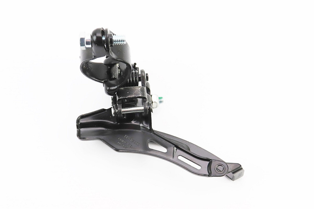 Перемикач ланцюга передній з верхньою тягою, кріпл. 28,6мм, під зірку 42Т, чорний FD-TZ 500 Київ - фото 2