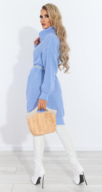 В'язаний об'ємний светр плаття (42-48) Київ - фото 5