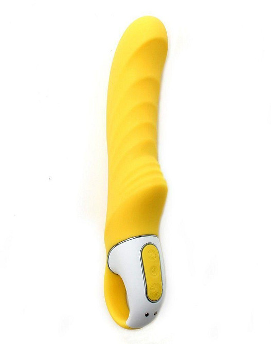 Мощный вибратор Satisfyer Vibes Yummy Sunshine с гибким стволом и стимулирующим рельефом, 12 режимов Sex Aura Киев - изображение 1