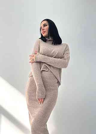Жіночий ангоровий костюм "Valion" оптом I Батал Київ