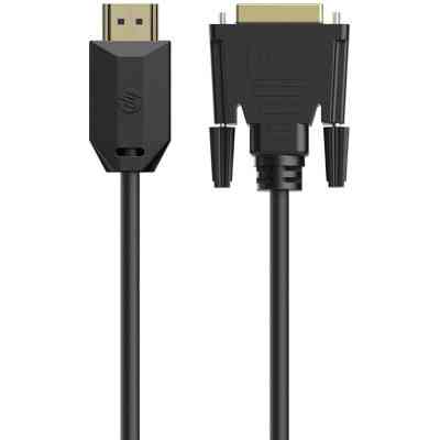 Кабель мультимедийный HDMI M to DVI M 3.0m 4K60Hz 24+1pin HP (DHC-HD05-03M) Винница