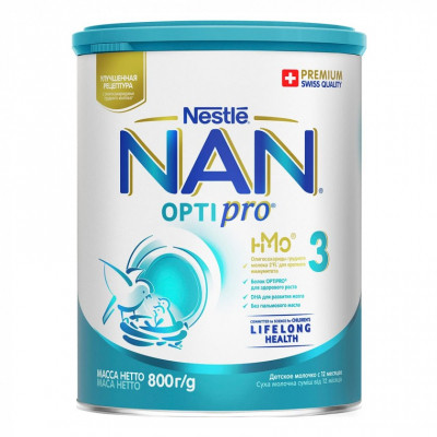 Дитяча суміш Nestle NAN 3 Optipro 2'FL від 12 міс. 800 г (7613033358869) Вінниця - фото 1