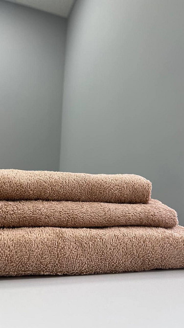 Махровое полотенце Ideal Textile 70х140 см однотонное (56860538) бежевий Черновцы - изображение 4