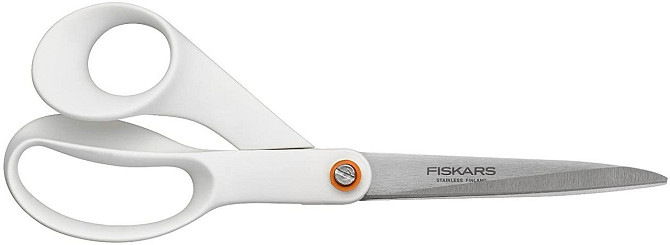 Універсальні Ножиці 21 см Fiskars "Functional Form" White (1020412) Нержавіюча сталь Нововолинськ - фото 2