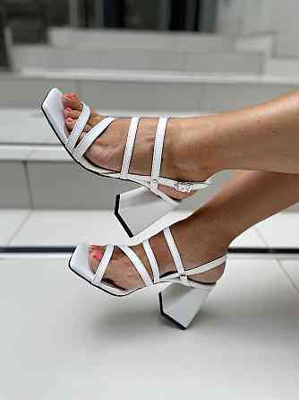 ARLEN Босоніжки жіночі ARLEN Бос-Нетта+лямка білі (літо, шкіра натуральна) (5114) Коломия