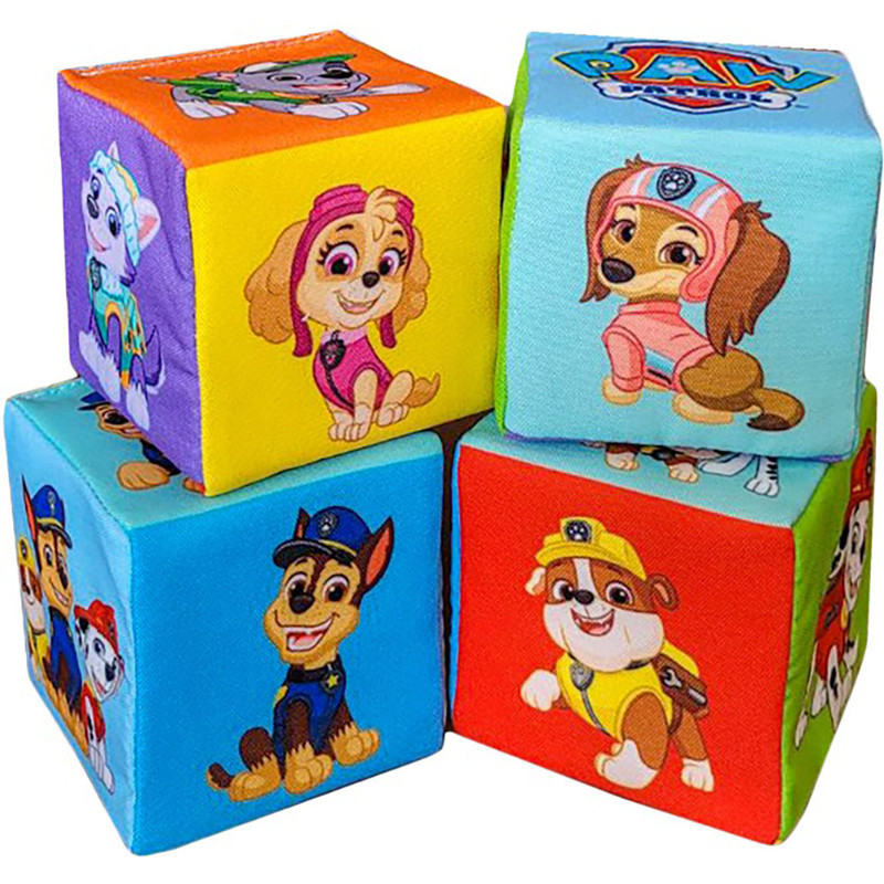 Детские мягкие кубики 