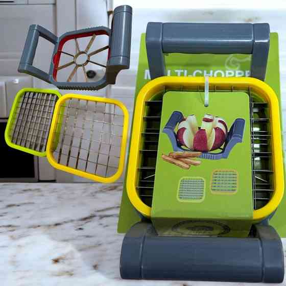 Овощерезка на три насадки для нарезки овощей и фруктов MultiChopper Винница