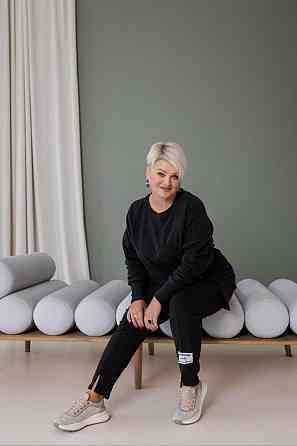 Жіночий теплий прогулянковий костюм, батал пума плюш Чорний, 48/52 Одеса