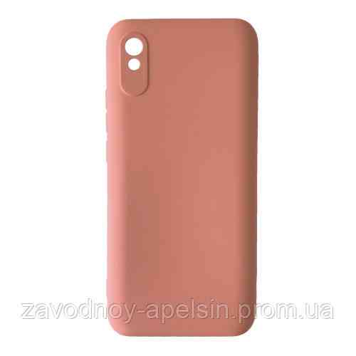 Xiaomi Redmi 9A силиконовый чехол Silicone Cover (розовый) Одесса