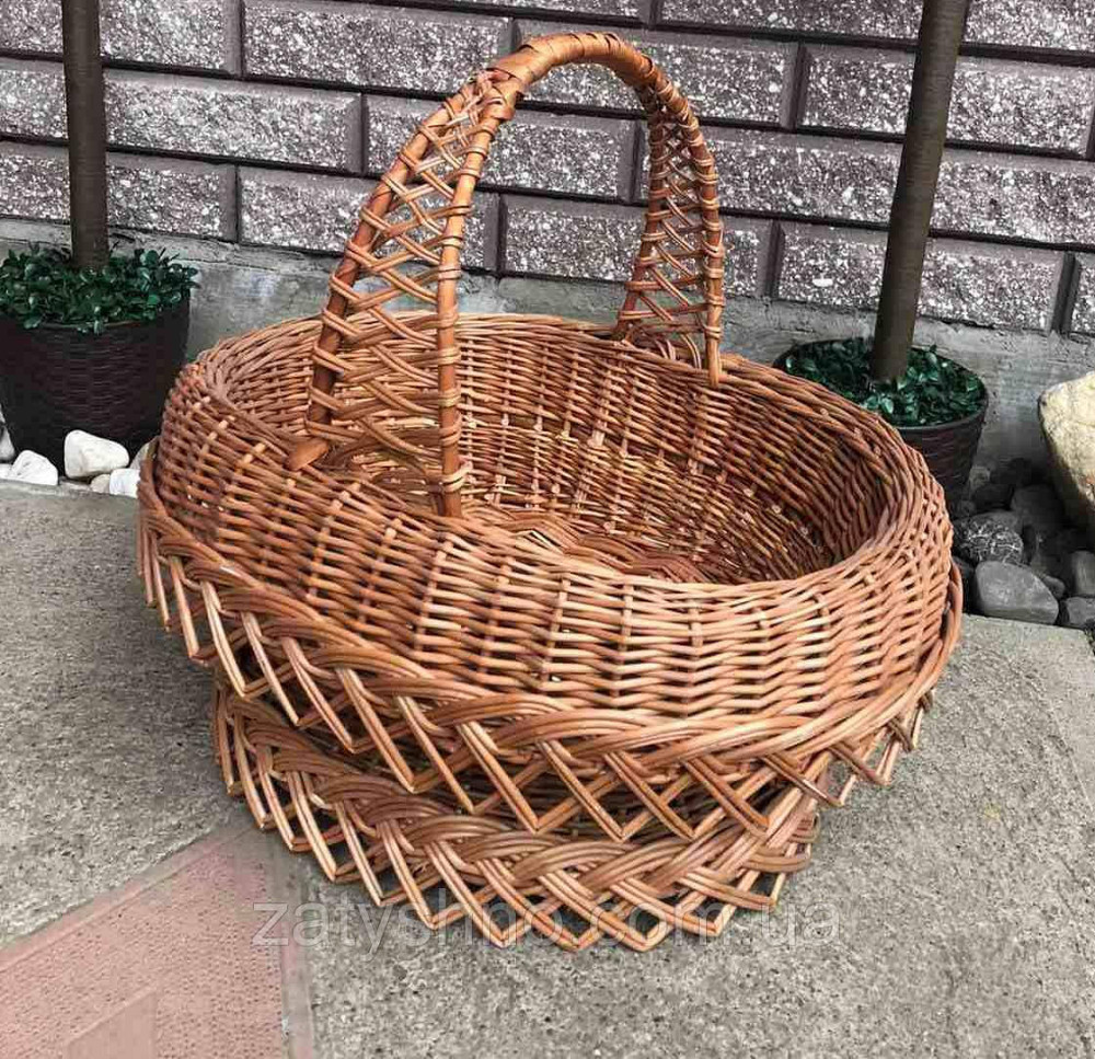 Корзина пасхальная  вместительная натуральная Киев - изображение 1