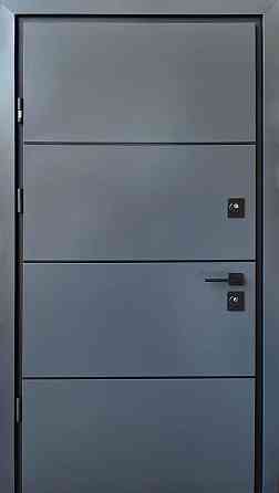 Вхідні металеві двері Страж  Paty D 870х2050 мм антрацит Ліві Київ