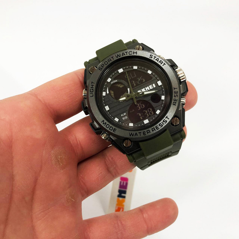 Военные часы для всу SKMEI, Военные часы с секундомером Тактические для ЗСУ YG-89 Львов - изображение 10