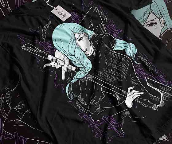 Футболка для мальчика аниме Магическая битва оверсайз (рост от 165 до 180 ) Черний AnimeJ1146m Днепр