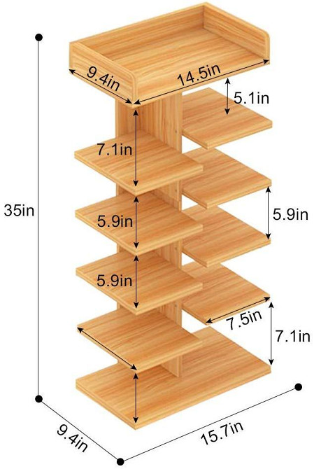 Полиця для взуття "Ровередо 10" каррі Миколаїв - фото 5