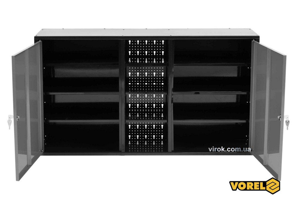 Шафа настінна для майстерні VOREL : 1125 х 265 х 630 мм, з лакованої бляхи t= 0.8-1 мм [1] Одесса - изображение 1