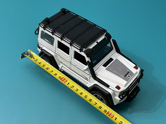 Машина Автосвіт gelendvagen g-class інерційна відчиняються двері капот багажник 22см Біла (AP-2023) Чернігів - фото 9