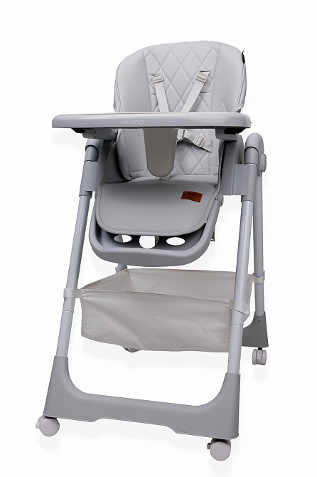 Стул для кормления ребенка VELANO Nexi, light grey Киев - изображение 8
