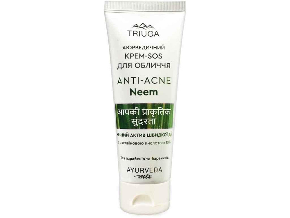 Крем Ночной-SOS для лица Anti-Acne Neem 75мл ТМ Triuga Киев - изображение 1