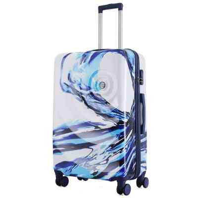 Чемодан Semi Line Print 28" L White/Blue (T5653-3) Винница