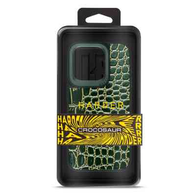 Чехол для мобильного телефона Harder Crocosaur Apple iPhone 15 Pro Green (ARM76702) Винница