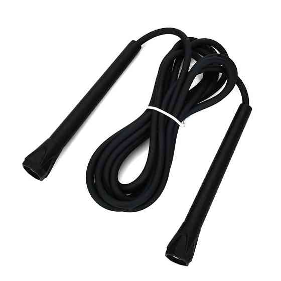 Скакалка MS 4797(Black) розмір 290 см, ручки-пластик Вінниця