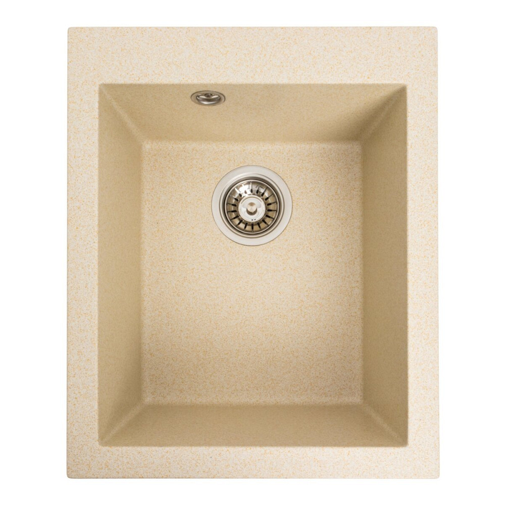 VALESO Гранітна мийка для кухні VALESO SOKIL 4150 матова Пісок Коломыя - изображение 9