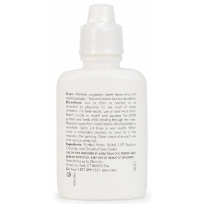 Мінерали Xlear Натуральний сольовий назальний спрей з ксилітом 22 мл (700596100015) Вінниця - фото 7