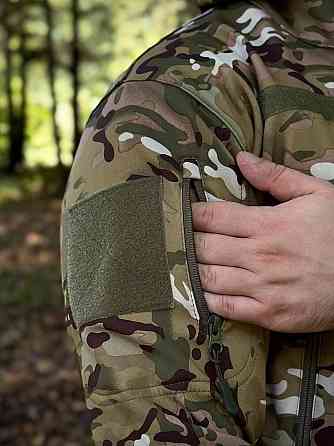 Военная демисезонная куртка Soft Shell мультикам, мужская тактическая куртка весна осень 56 Львов