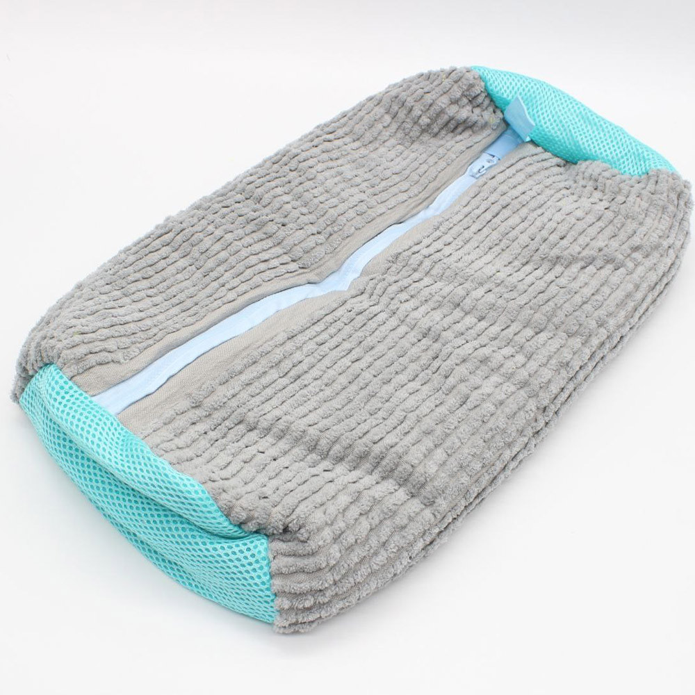 Мешок для стирки обуви 39х19см Серый / Сумка для стирки кроссовок / Чехол для стирки обуви в стиральной машине Киев - изображение 9