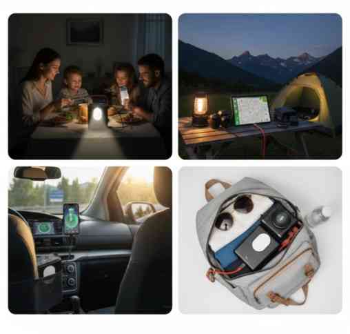 Універсальна мобільна батарея ACL PW-143 Fast PowerBank 80000 мА·год Чорний Вінниця