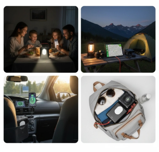 Універсальна мобільна батарея ACL PW-143 Fast PowerBank 80000 мА·год Чорний Вінниця - фото 6