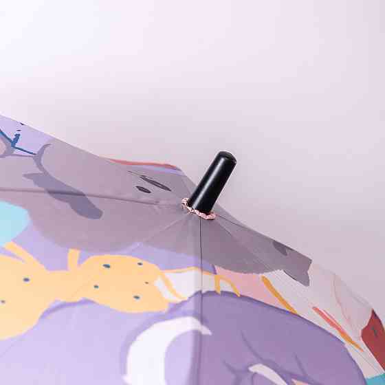 Yiwu Парасолька дитяча механічна елегантна з принтом міцна надійна з поліестеру діаметр 90 см Ф Коломия