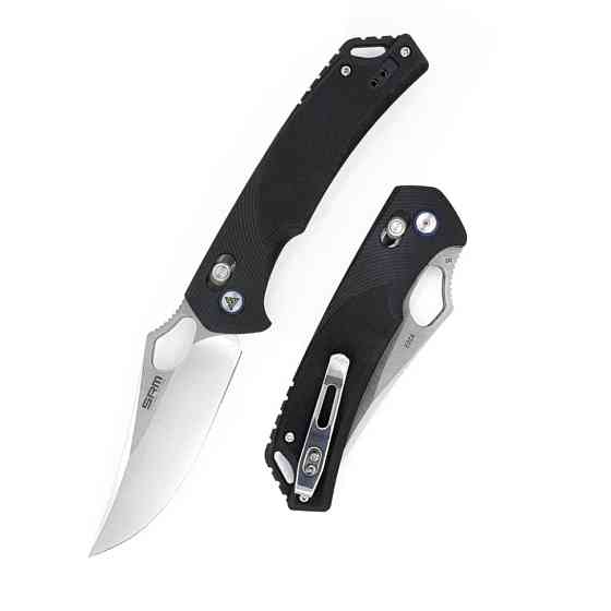 Нож складной SRM Retriever 9202, черный Киев