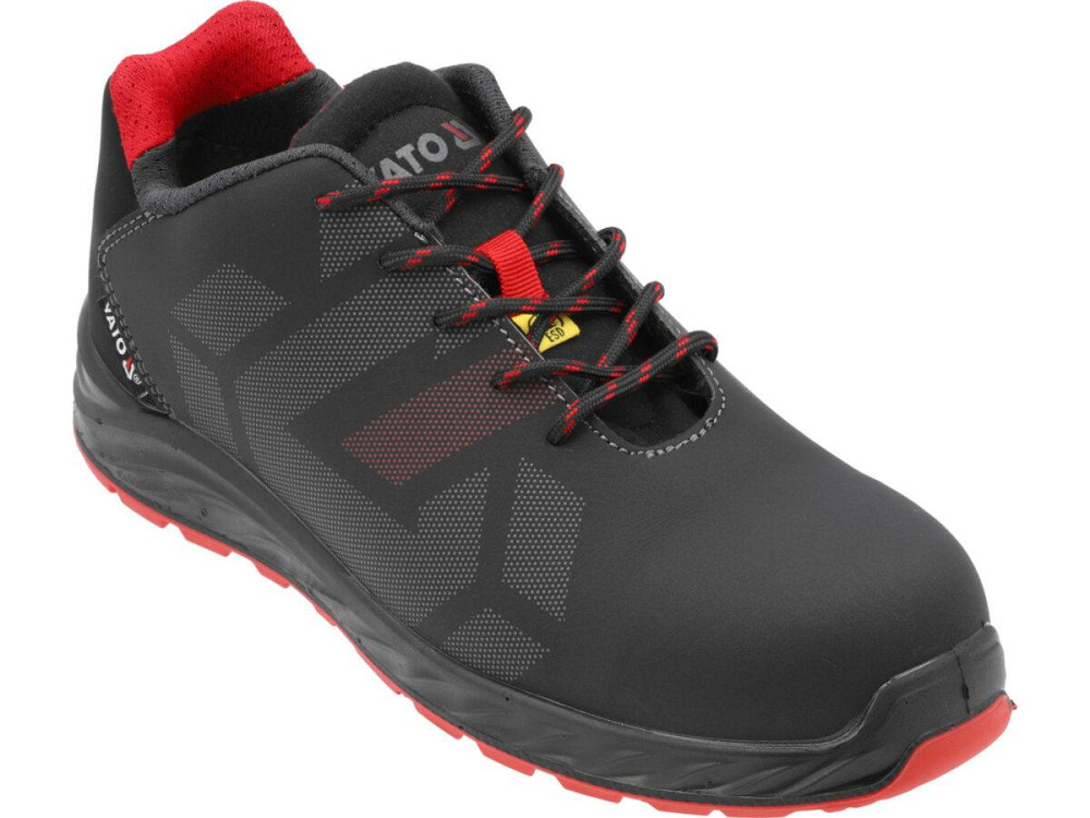 Туфлі робочі з синтетичної шкіри YATO PLATO S3S, розм. 42, з поліуретано-кевларовою підошвою [10] Одесса - изображение 1