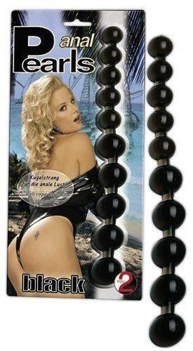 Анальная цепочка Anal Pearls Black Sex Aura Киев - изображение 1