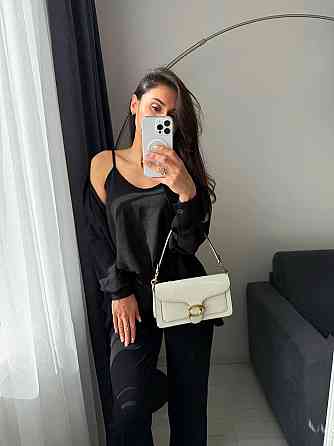 Женский базовый костюм тройка: рубашка майка и штаны креп жатка Черный, 50/52 Одесса