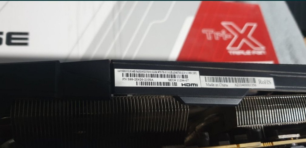 Видеокарта Sapphire Pulse X Trio RX5700 , 8Gb. Overdocking ! Киев - изображение 2