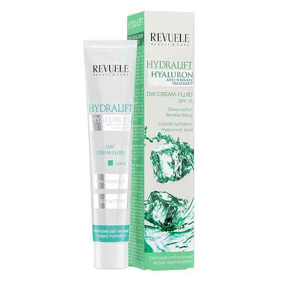 Денний крем-флюїд для обличчя Hydralift Hyaluron Revuele 50 мл Винница