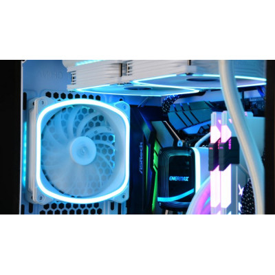 Кулер до корпусу Enermax SQUA RGB WHITE 3x 120 mm (3 PACK) (UCSQARGB12P-W-BP3) Вінниця - фото 7
