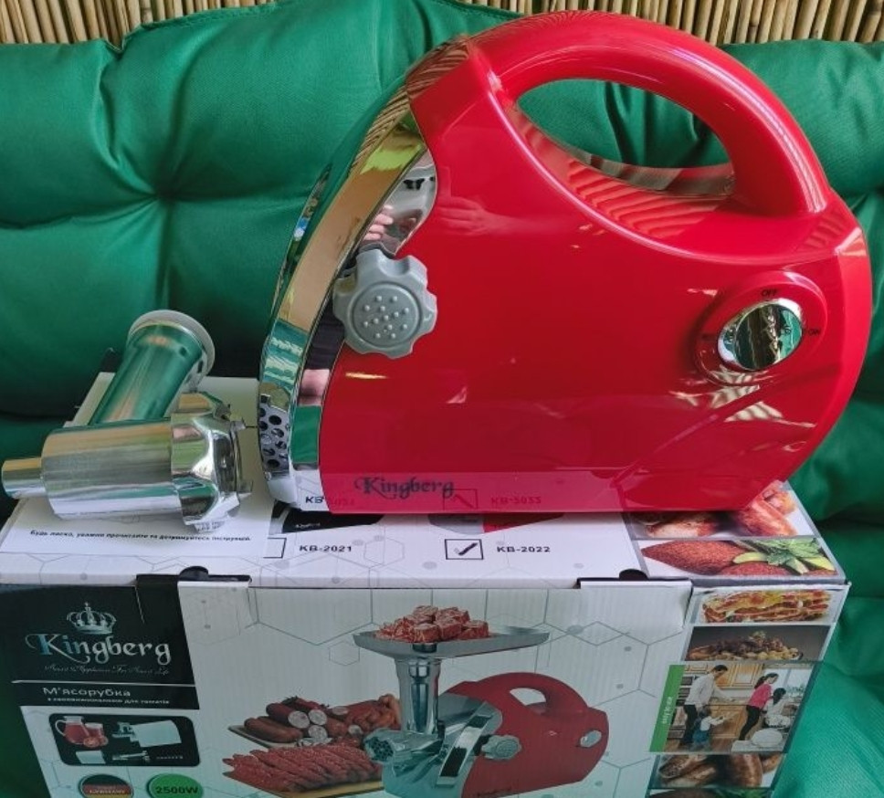 Электрическая мясорубка с томатной соковыжималкой 2 в 1. Киев - изображение 3
