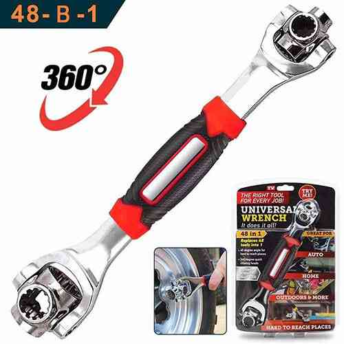 Универсальный ключ 48 в 1 Universal Tiger Wrench PRO original Сверхпрочный, набор универсальных ключей CK-68 Львов