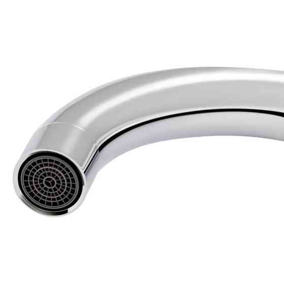 Змішувач для кухні з латуні Qtap Grand QTGRABCR007F Chrome/Black Харків