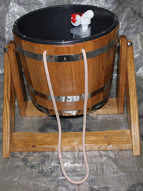 Відро водоспад із пластмасовою вставкою на 20 літрів Київ - фото 1