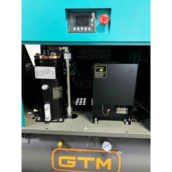 Гвинтовий повітряний компресор GTM DLG7.5V/inv : 200 л, масляний, 380В/інвертор/кожух (25143) Київ