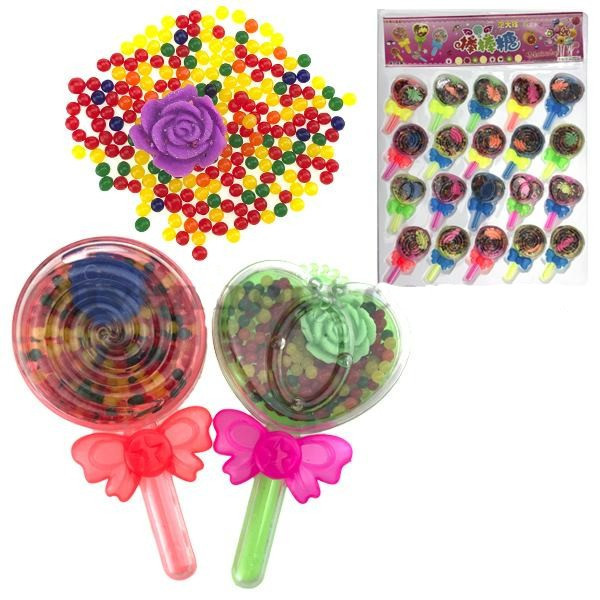 Гидрогель с розочкой Конфета на палочке 20 шт Киев - изображение 1