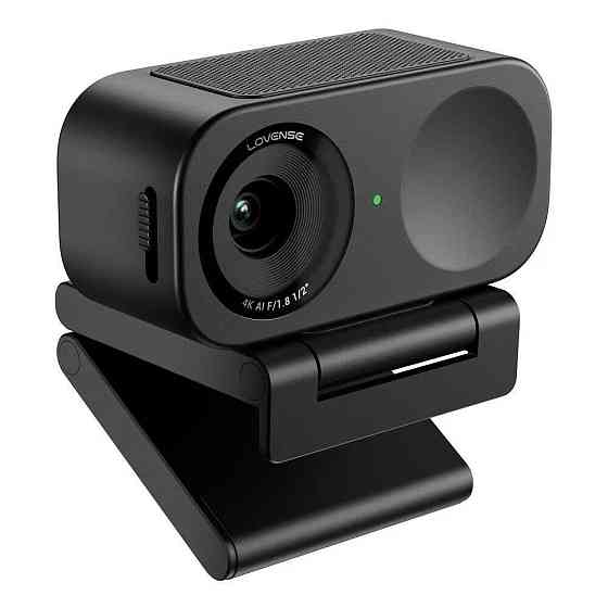 Веб-камера 4К с искусственным интеллектом Lovense WebCam 2, для стрима, активация чаевыми Sex Aura Киев