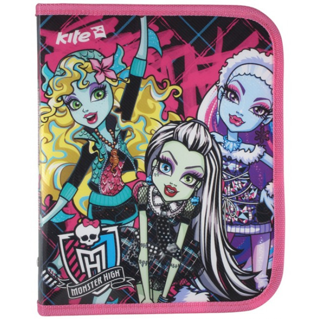 Папка для зошитів на блискавці B5 "Kite" MH13-203K "Monster High", шт Київ - фото 1